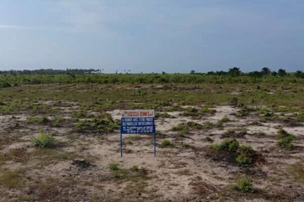 Terrain avec titre foncier au Bénin à GRAND POPO