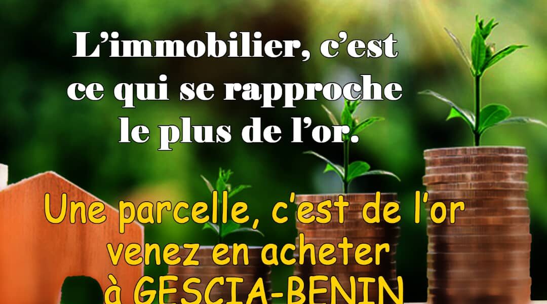 L'immobilier en Afrique rapproche de l'or